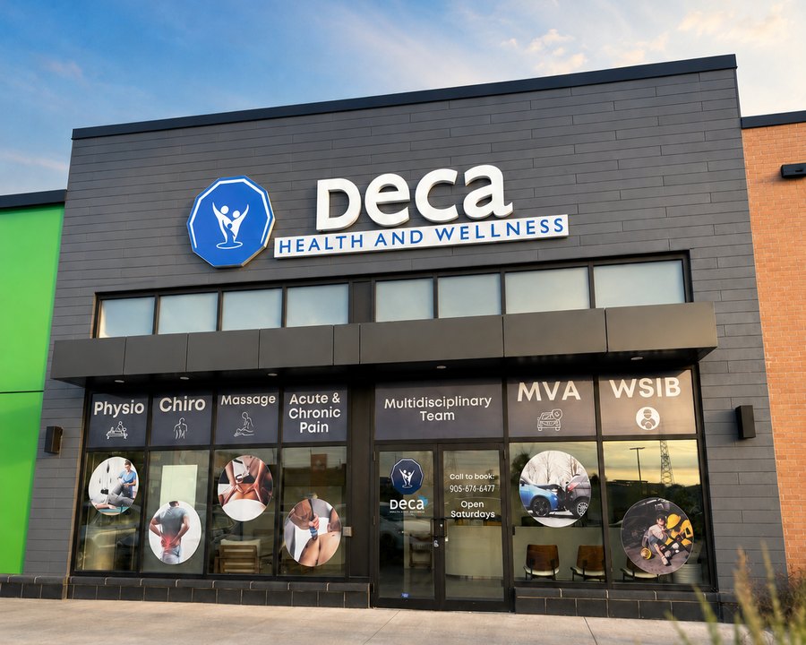 The DECA Health and Wellness clinic at 2600 Simcoe St N, Oshawa